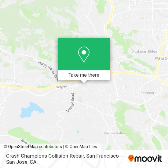 Crash Champions Collision Repair map