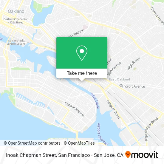 Inoak Chapman Street map