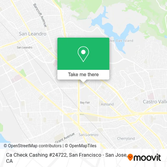 Ca Check Cashing #24722 map