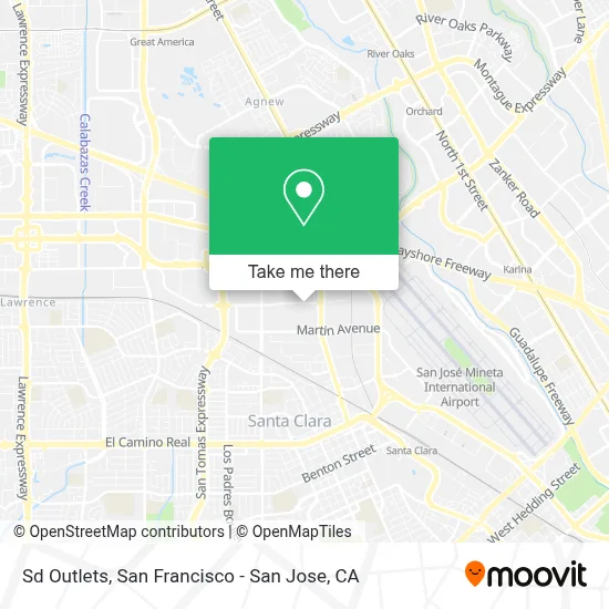Sd Outlets map