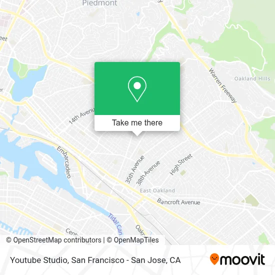 Youtube Studio map