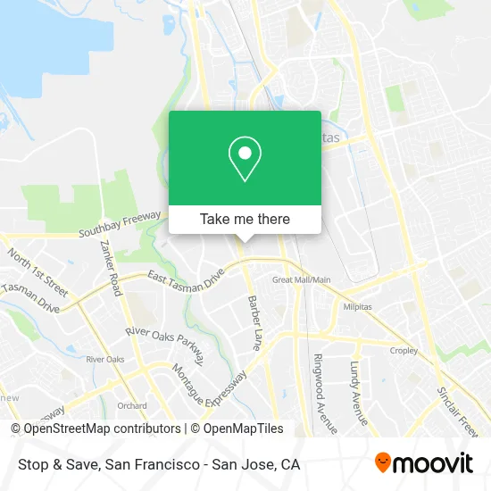Stop & Save map