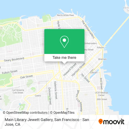 Main Library Jewett Gallery map