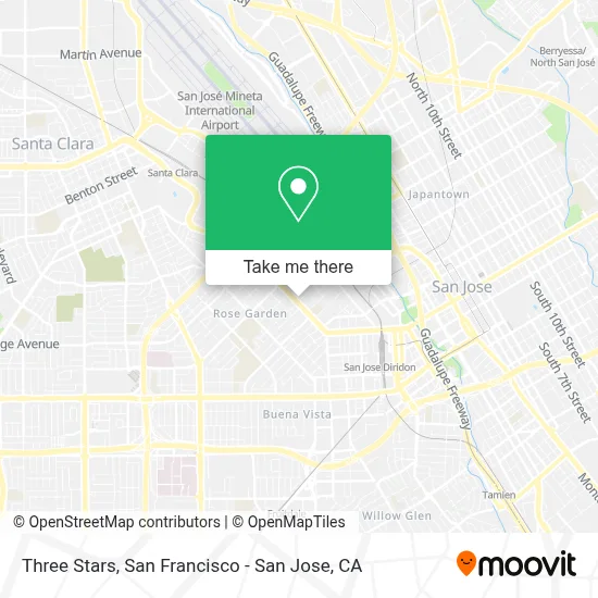 Three Stars map