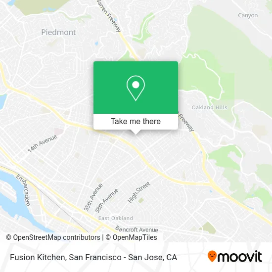 Fusion Kitchen map