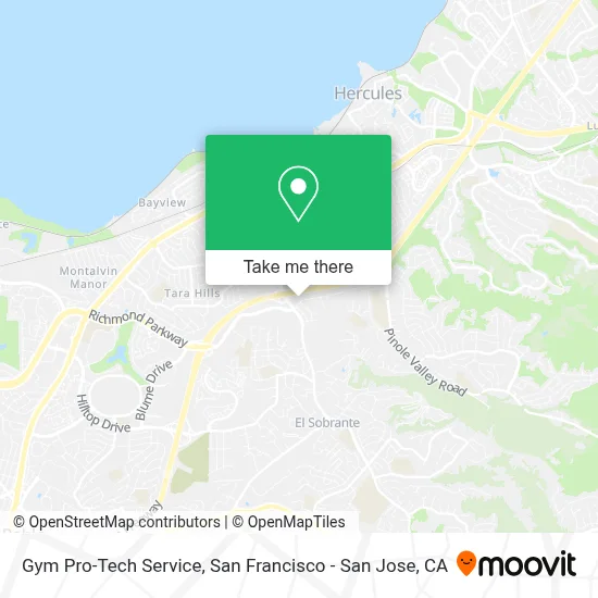 Gym Pro-Tech Service map