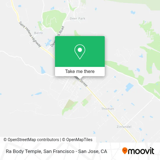 Ra Body Temple map