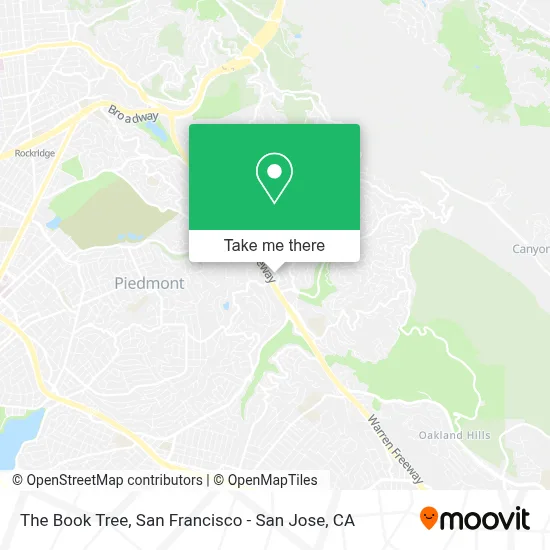 The Book Tree map