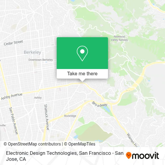 Electronic Design Technologies map