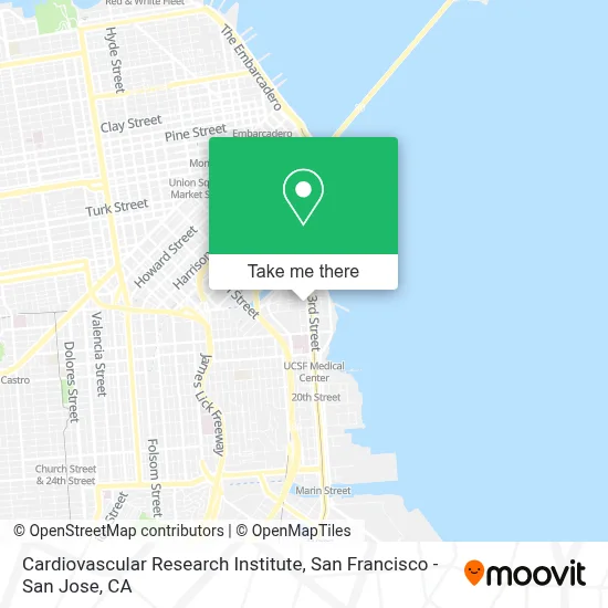 Cardiovascular Research Institute map