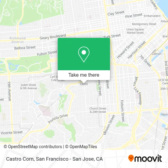 Castro Corn map