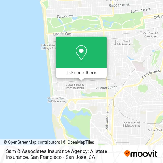 Sam & Associates Insurance Agency: Allstate Insurance map