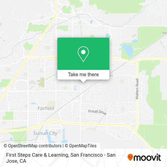 First Steps Care & Learning map