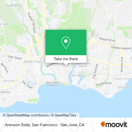 Arenson Solar map