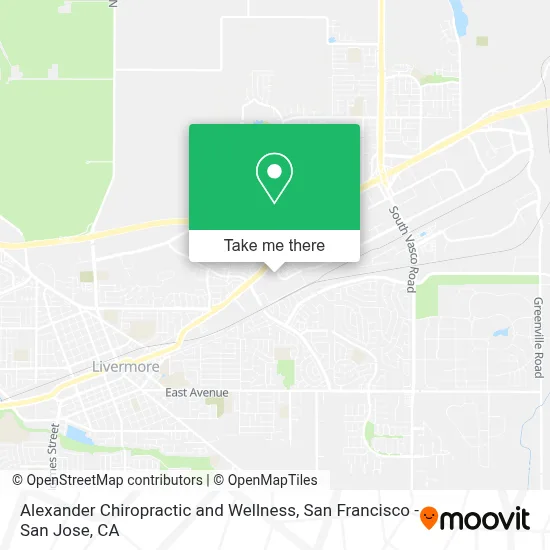 Alexander Chiropractic and Wellness map