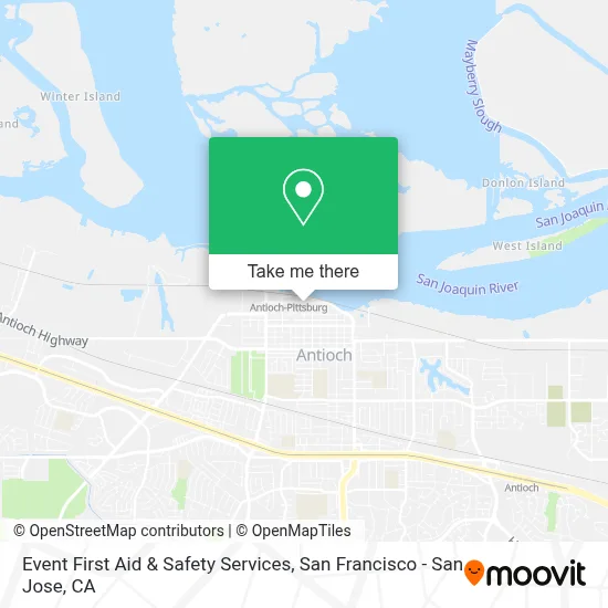 Event First Aid & Safety Services map