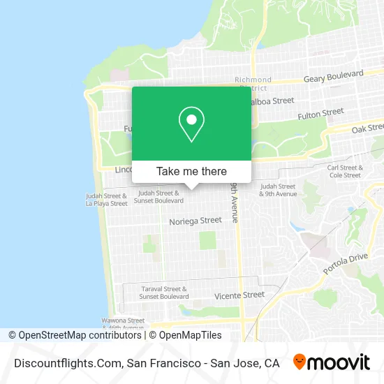Discountflights.Com map