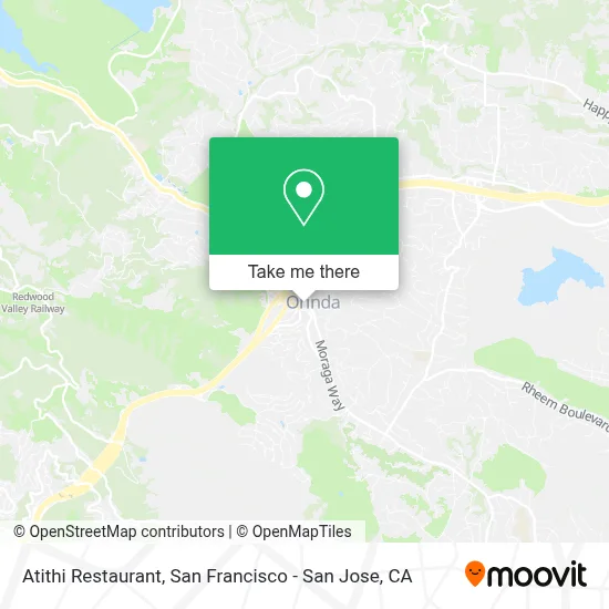 Atithi Restaurant map