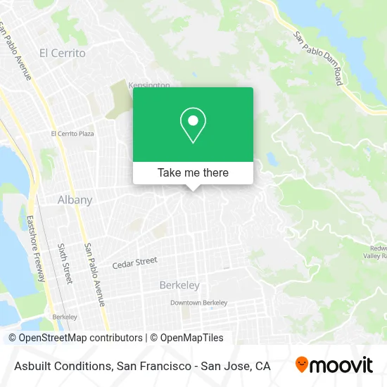Asbuilt Conditions map