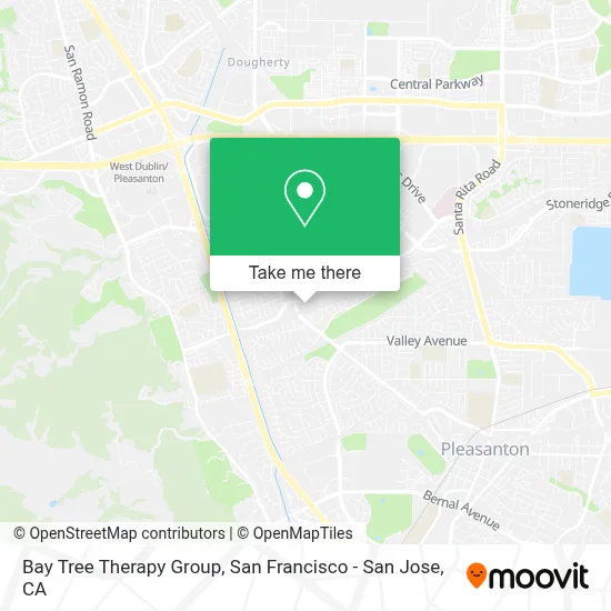 Bay Tree Therapy Group map