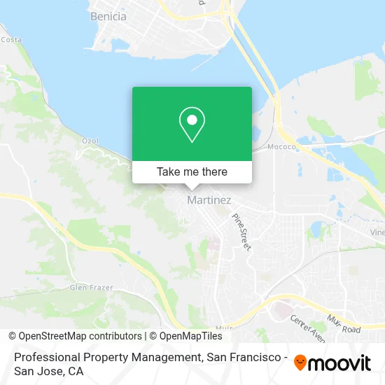 Professional Property Management map