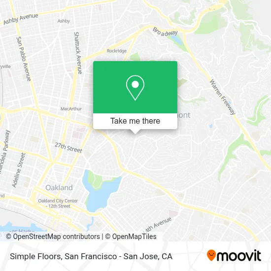 Simple Floors map