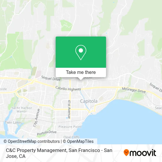 C&C Property Management map