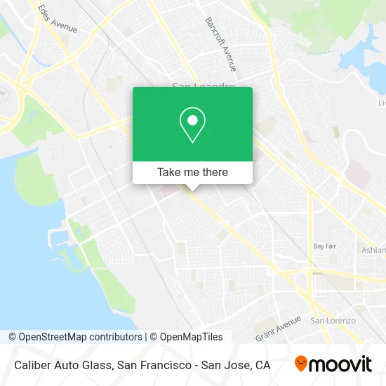Caliber Auto Glass map