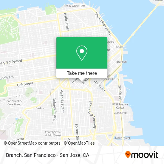 Branch map