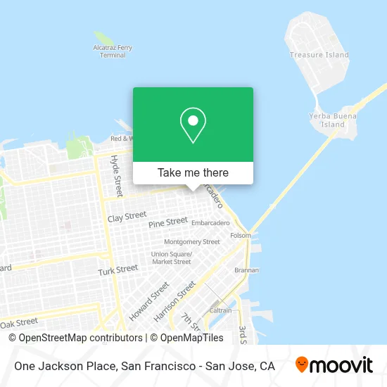 One Jackson Place map