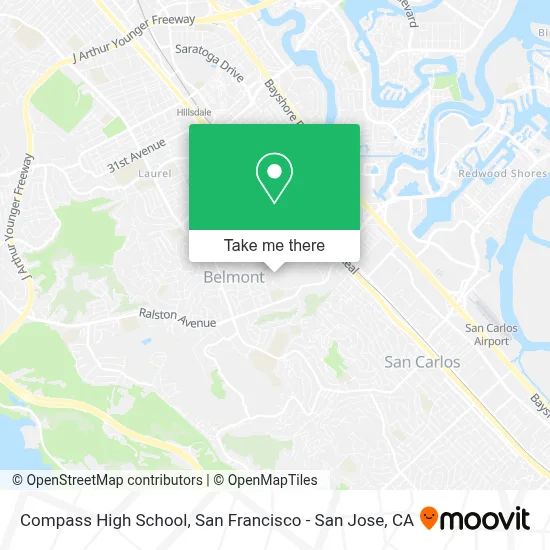 Compass High School map