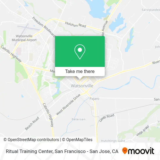 Ritual Training Center map