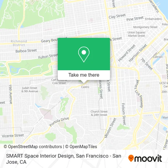 SMART Space Interior Design map