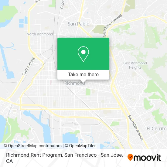 Richmond Rent Program map