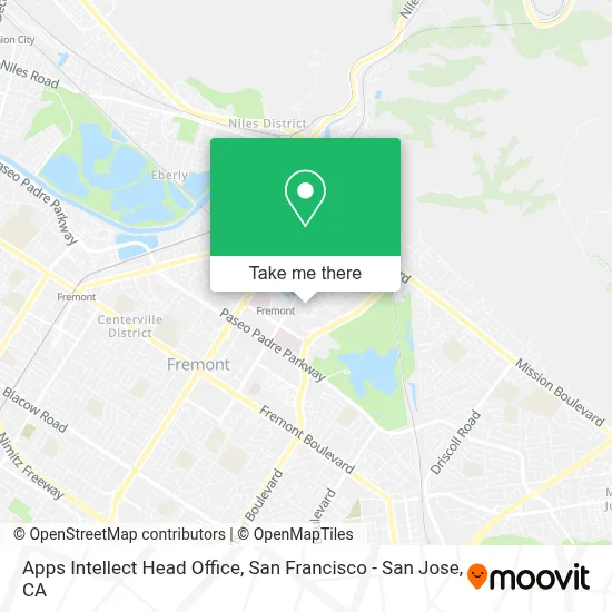 Apps Intellect Head Office map
