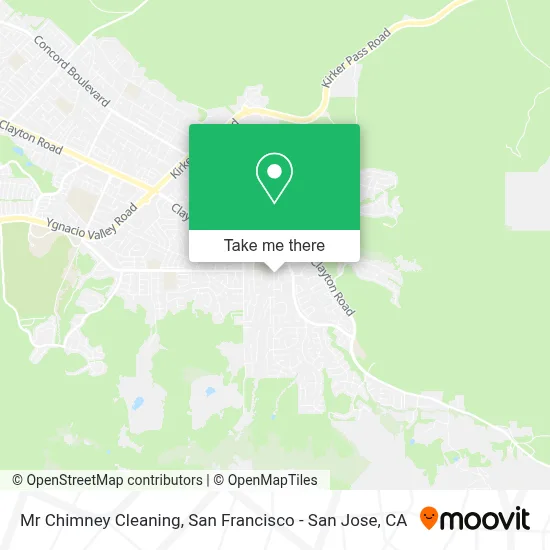 Mr Chimney Cleaning map