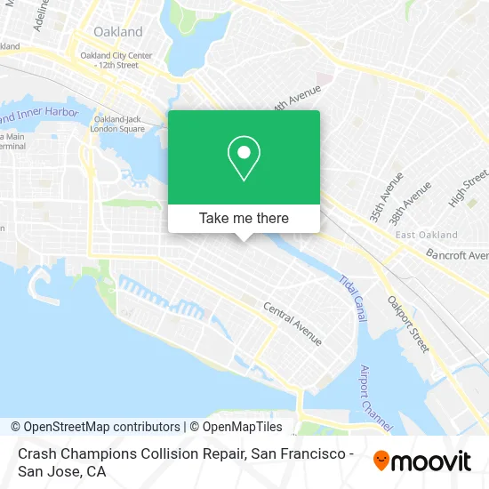 Crash Champions Collision Repair map