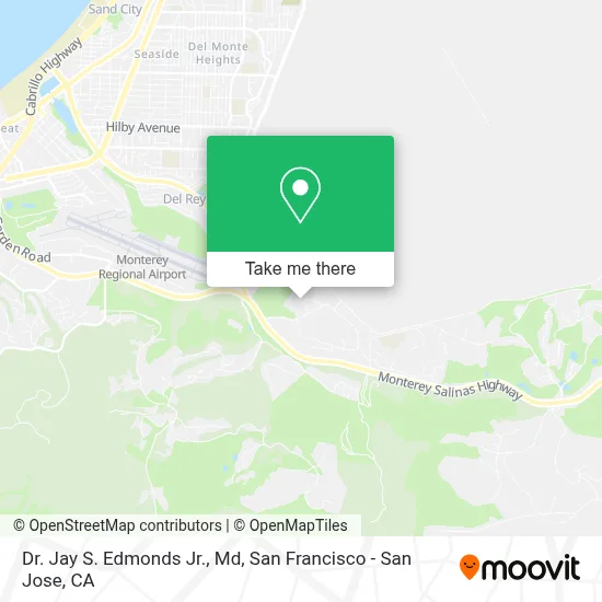 Dr. Jay S. Edmonds Jr., Md map