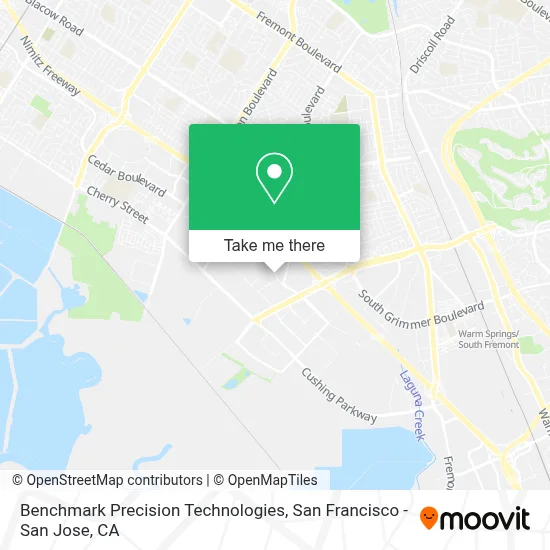 Benchmark Precision Technologies map