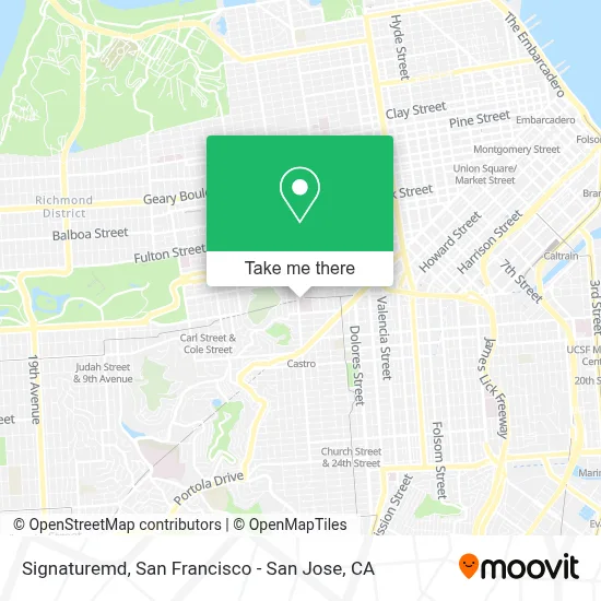 Signaturemd map