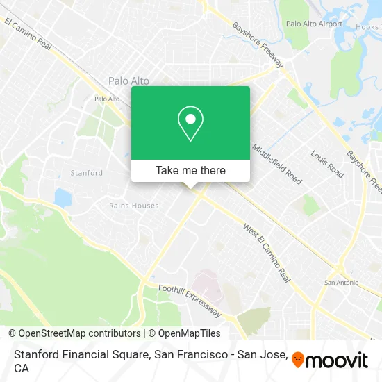 Stanford Financial Square map