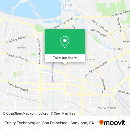 Trinity Technologies map