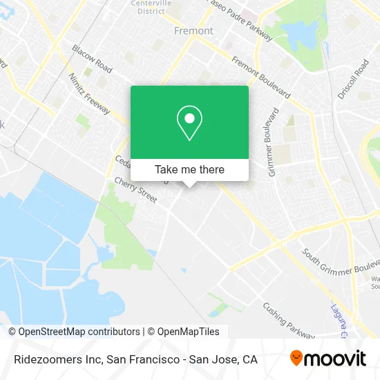 Ridezoomers Inc map
