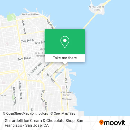 Ghirardelli Ice Cream & Chocolate Shop map
