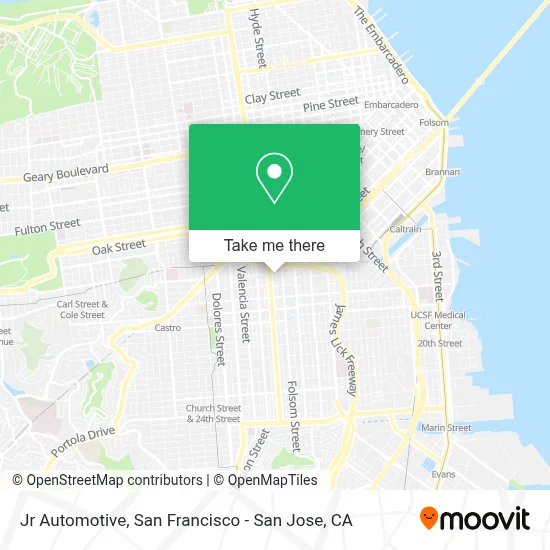 Jr Automotive map