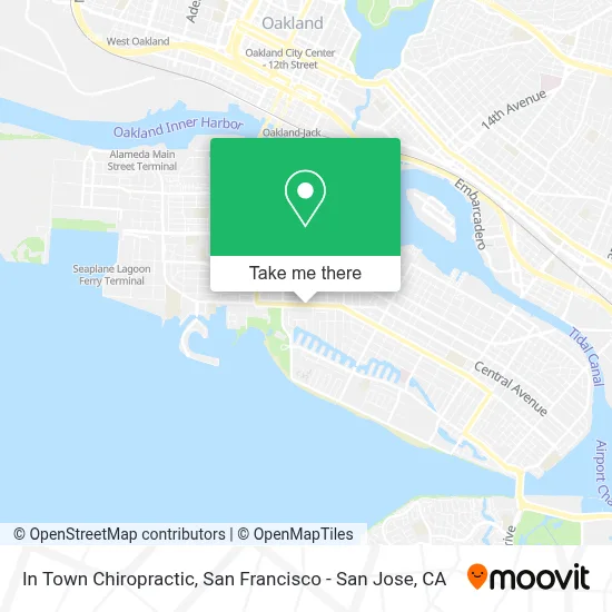 In Town Chiropractic map