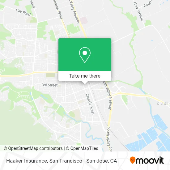 Haaker Insurance map