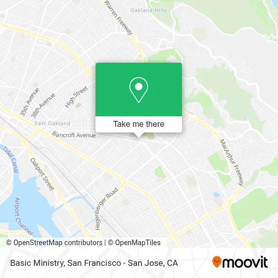 Basic Ministry map