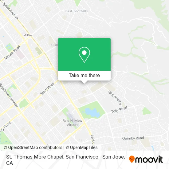 St. Thomas More Chapel map