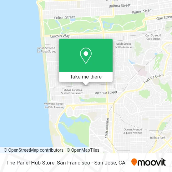The Panel Hub Store map
